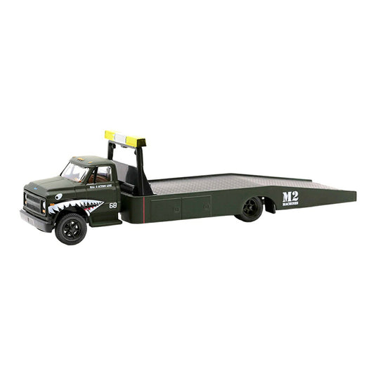 Chevroletシボレー C60 Ramp Truck 1968 MAJ. G Action Line / M2MACHINES 1/64 模型