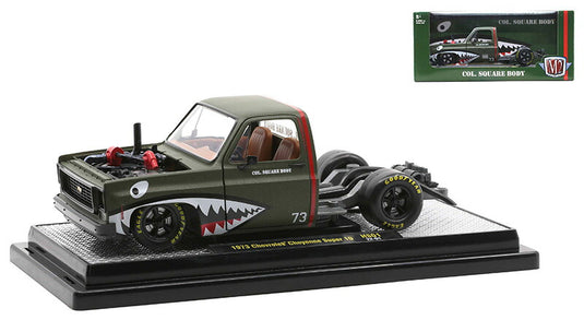 Chevroletシボレー Cheyenneシャイアン Super 10 1973 トラック 模型 / M2MACHINES 1/24 ミニカー 模型