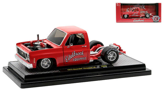 Chevroletシボレー Cheyenneシャイアン Super 10 1973 レッド 模型 / M2MACHINES 1/24 ミニカー 模型