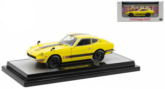 Nissan日産 FairladyフェアレディZ Z432 1970 イエロー 旧車 模型 モデル / M2MACHINES 1/24 ミニカー 模型