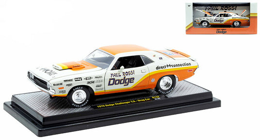 Dodgeダッジ チャレンジャー T/A ドラッグカー 1970 マッスルカー 模型 / M2MACHINES 1/24 ミニカー 模型