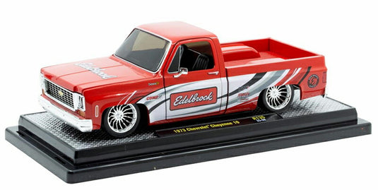 Chevroletシボレー Cheyenneシャイアン 10 1973 レッド トラック 模型 モデル / M2MACHINES 1/24 ミニカー 模型