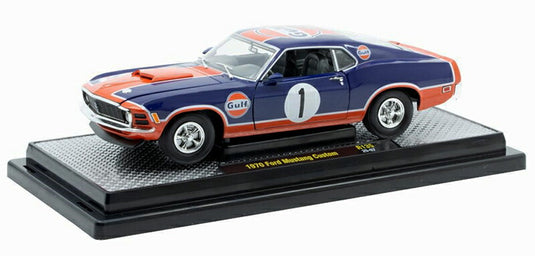 Ford Mustangフォード マスタング 1970 ガルフレーシング スポーツカー 模型 / M2MACHINES 1/24 ミニカー 模型