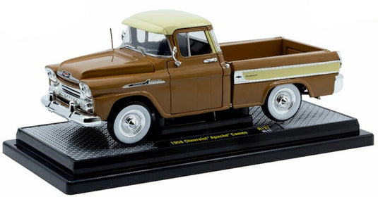Chevroletシボレー Apacheアパッチ Cameo 1958 トラック 模型 モデル / M2MACHINES 1/24 ミニカー 模型