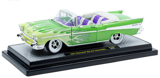 Chevroletシボレー Bel Air Convertible 1957 Two-Tone Gre / M2MACHINES 1/24 模型