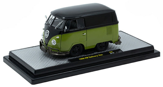 Volkswagenフォルクスワーゲン デリバリーバン 1960 グリーン 働く車 模型 モデル / M2MACHINES 1/24 ミニカー 模型