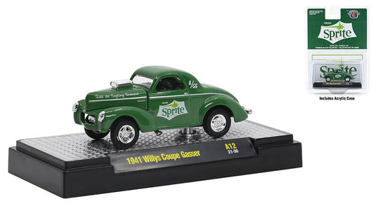 Willysウィリス クーペ Gasser 1941 スプライト ドラッグカー 模型 モデル / M2MACHINES 1/64 ミニカー 模型