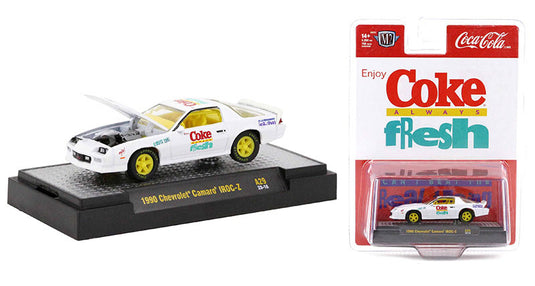 Chevroletシボレー カマロ IROC-Z 1990 コカ・コーラ スポーツカー 模型 / M2MACHINES 1/64 ミニカー 模型