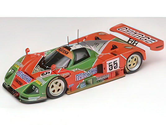 【予約】2025年発売予定MAZDA  787B 2.6L TEAM MAZDASPEED CO. LTD. N 55 WINNER 24h LE MANS 1991 BERTRAND GACHOT  JOHNNY HERBERT  VOLKER WEIDLER  ORANGE GREEN SILVER/MOTORHELIX 1/64ミニカー