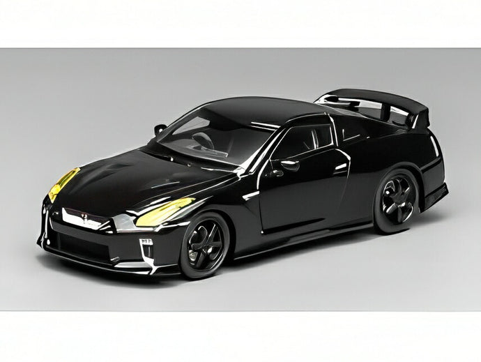 【予約】2026年発売予定NISSAN GT-R R35 クーペ 2007 ブラック/ MOTORHELIX 1/64 ミニカー