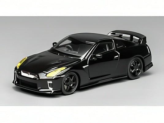 【予約】2026年発売予定NISSAN GT-R R35 クーペ 2007 ブラック/ MOTORHELIX 1/64 ミニカー