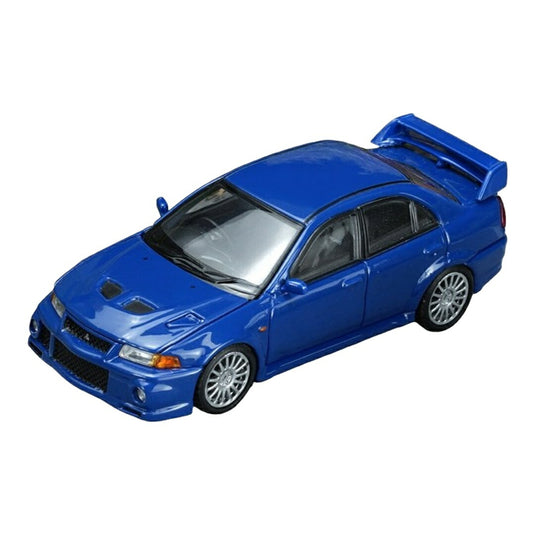 【予約】2026年発売予定 Mitsubishi三菱 Lancerランサー Evolutionエボリューション VI GSR 2001 ブルー / MOTORHELIX 1/64 ミニカー