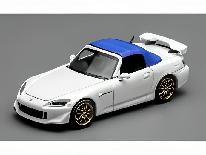【予約】2026年発売予定HONDA S2000 スパイダー タイプS 1998 ホワイト/ MOTORHELIX 1/64 ミニカー