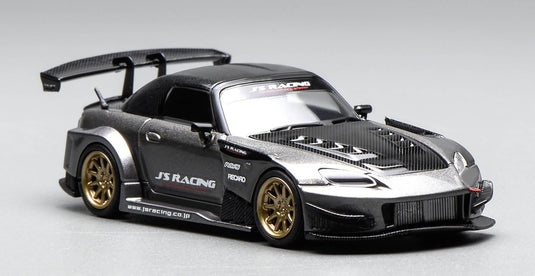 【予約】2026年発売予定HONDA S2000 スパイダー HARD TOP CLOSED J's RACING 2001 2トーンブラック/ MOTORHELIX 1/64 ミニカー