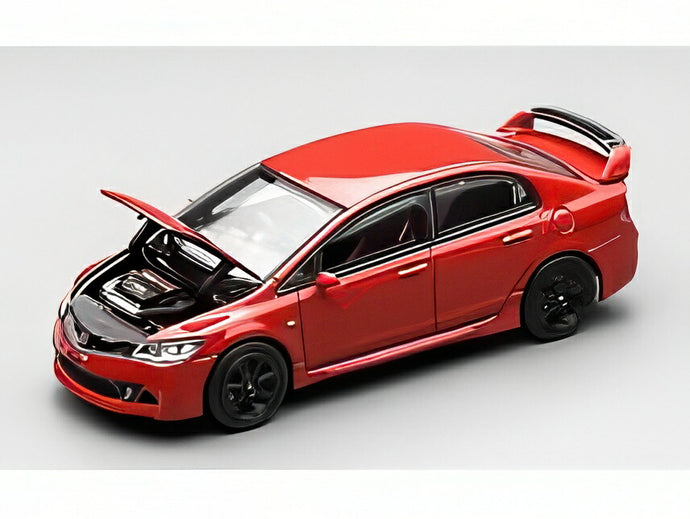 【予約】2026年発売予定HONDA シビック タイプR FD2 無限 RR 2007 レッド/ MOTORHELIX 1/64 ミニカー