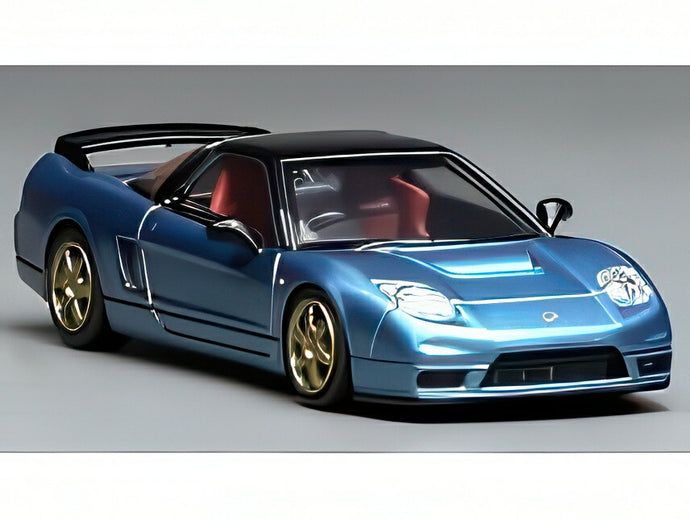 【予約】2026年発売予定HONDA NSX-R NA2 クーペ 1992 ブルーメタリック/ MOTORHELIX 1/64 ミニカー