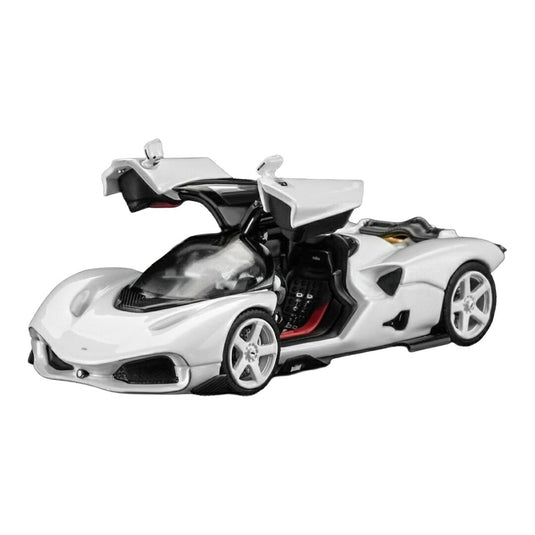 【予約】2026年発売予定 NILU NILU27 V12 6.5L 1070hp 2024 ホワイト / MOTORHELIX 1/64 ミニカー