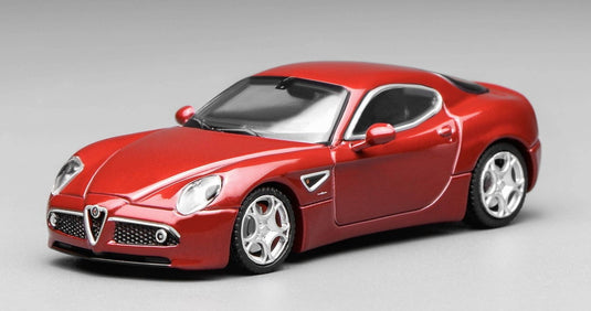 【予約】2026年発売予定ALFA ROMEO 8C COMPETIZIONE 2008 レッド/ MOTORHELIX 1/64 ミニカー