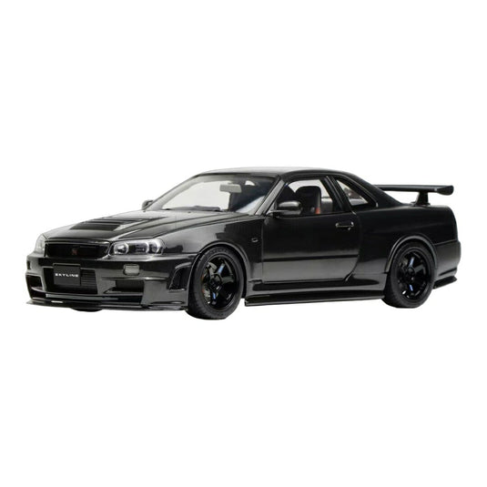【予約】2026年発売予定 Nissan日産 Skylineスカイライン GT-R (R34) Coupeクーペ Full Carbon Fibre Versi 999台限定 / MOTORHELIX 1/18 ミニカー