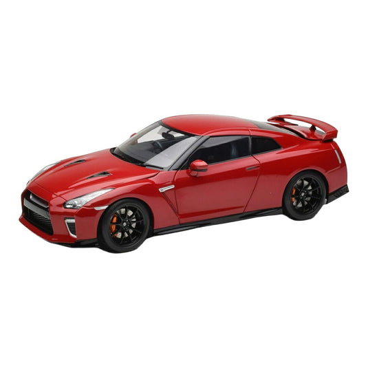 Nissan日産 GT-R R35 トラックエディション NISMO 2017 バイブラントレッド / MOTORHELIX 1/18 ミニカー