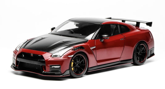 【予約】2026年発売予定NISSAN GT R R35 NISMO クーペ 2022 VIBRANT RED CARBON/ MOTORHELIX 1/18 699台限定ミニカー