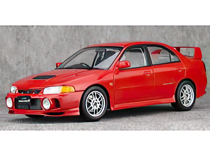 【予約】2025年発売予定MITSUBISHI  LANCER EVO IV WITH ENGINE AND ACCESSORIES 1999  PALMA RED/MOTORHELIX 1/18ミニカー