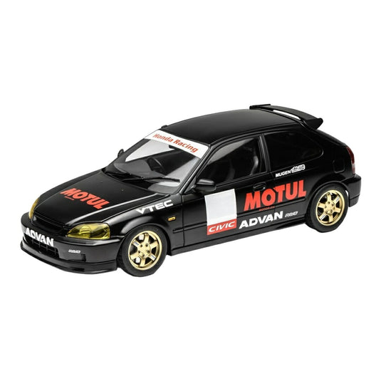 【予約】2026年発売予定 HONDAホンダ CIVICシビック EK9 TYPER 1999 MOTUL RACING ブラック 399台限定 / MOTORHELIX 1/18 ミニカー