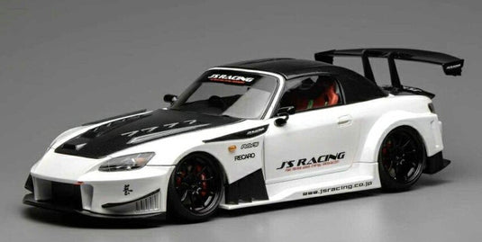 【予約】2026年発売予定HONDA S2000 スパイダー ハードトップ クローズド J's Racing 2001 ホワイトカーボン 399台限定/ MOTORHELIX 1/18 ミニカー