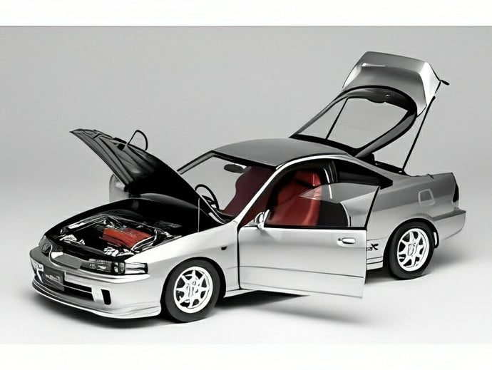 【予約】2026年発売予定HONDA インテグラ タイプR DC2 1997 シルバー/ MOTORHELIX 1/18 499台限定ミニカー