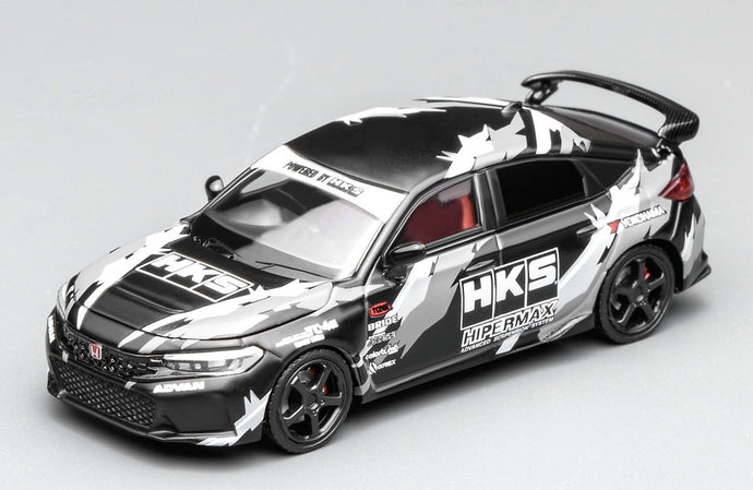【予約】2026年発売予定HONDA CIVIC TYPE R FL5 HHS 2020 ブラック/ MOTORHELIX 1/64 ミニカー