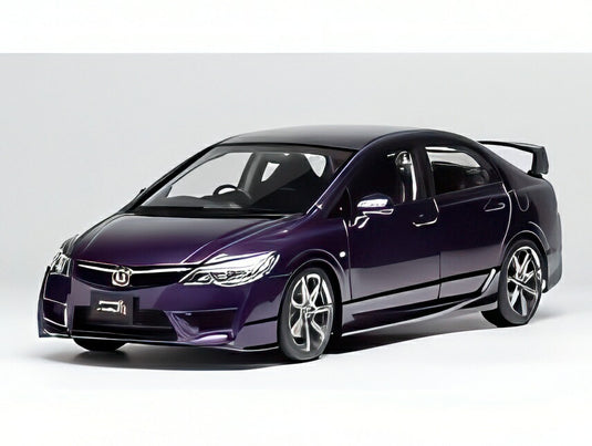【予約】2026年発売予定HONDA シビック タイプR FD2 エンジン＆アクセサリー付 2007 パープル/ MOTORHELIX 1/18 399台限定ミニカー