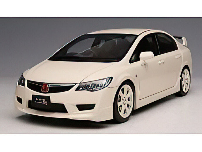 【予約】2025年発売予定HONDA  CIVIC TYPER FD2 WITH ENGINE AND ACCESSORIES 2007  WHITE/MOTORHELIX 1/18ミニカー