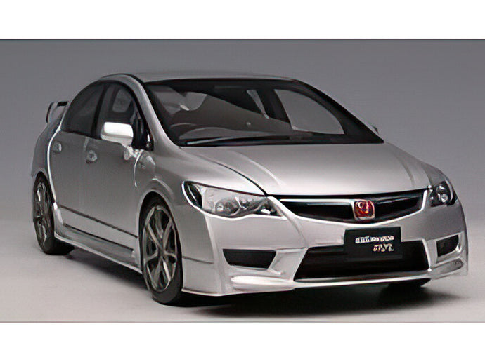 【予約】2025年発売予定HONDA  CIVIC TYPER FD2 WITH ENGINE AND ACCESSORIES 2007  SILVER/MOTORHELIX 1/18ミニカー