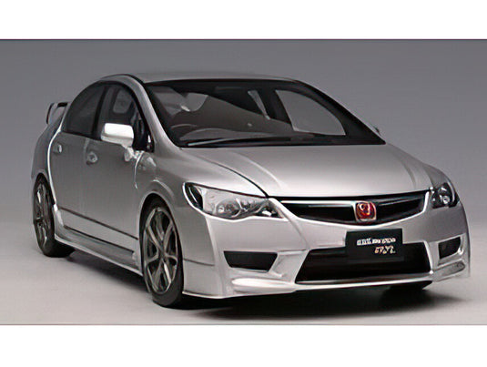 【予約】2025年発売予定HONDA  CIVIC TYPER FD2 WITH ENGINE AND ACCESSORIES 2007  SILVER/MOTORHELIX 1/18ミニカー