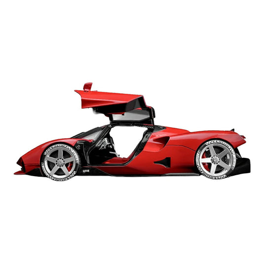 【予約】2026年発売予定 NILU27 V12 6.5L 1070hp 2024 レッド / MOTORHELIX 1/18 ミニカー