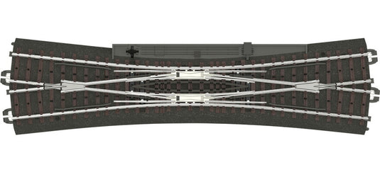 HOゲージ 鉄道模型 Maerklin メルクリン Slim C track DKW 12deg 236.1 mm Power system AC