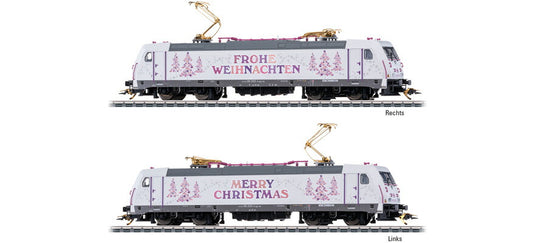 HOゲージ 電気機関車 メルクリン Maerklin Christmas locomotive class 185.2 Era VI sound AC DCC