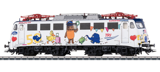 HOゲージ 鉄道模型 電気機関車 Maerklin メルクリン TRI BR 110 Era VI Elephant Express AC Motorola Maerklin