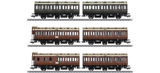 HOゲージ 客車 Maerklin メルクリン KPEV コンパートメント車セット Era I compartment car set AC
