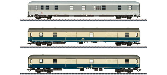 HOゲージ 客車 Maerklin メルクリン DB AG Era V AC Three baggage cars of different designs of the DB AG