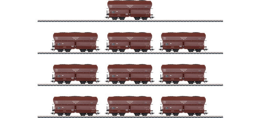 HOゲージ 鉄道模型 Marklin メルクリン 10 large-capacity self-unloading wagons OOt Oldenburg DRG Era II AC