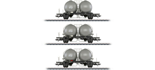 HOゲージ 鉄道模型 車両 メルクリン Maerklin NS Uces and Ucs y Era IV Ball container wagon set AC