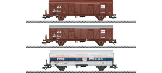 HOゲージ 鉄道模型 貨車 Maerklin メルクリン Frico 貨車セット Era IV AC Freight car set of the Frico epoch IV