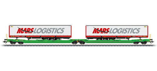 HOゲージ 貨車 Maerklin メルクリン CFL 貨車 Sdggmrss Era VI Double pocket wagon Sdggmrss AC