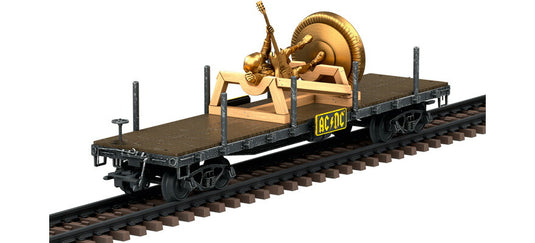 HOゲージ 貨車 メルクリン Maerklin AC/DC Stiff Upper Lip flatcar AC