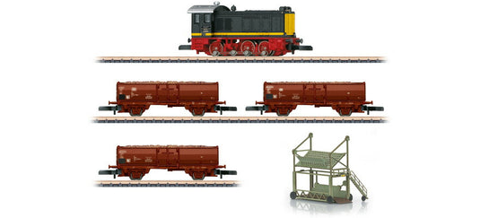 Zゲージ 鉄道模型 Maerklin メルクリン V 36 ビート輸送 列車セット Era IV Beet transport train set with V 36 DC