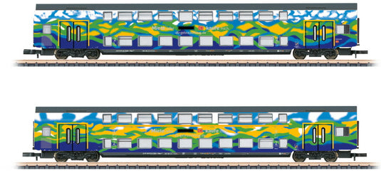 Zゲージ 鉄道模型 客車 Maerklin メルクリン DB AG 2階建て客車セット Era VI Touristik Double decker set DC