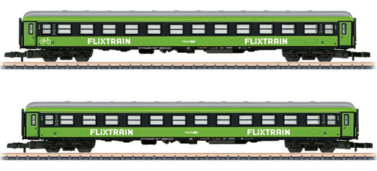 Zゲージ 客車 メルクリン Maerklin Flixtrain 2-piece express train carriage set Era VI DC