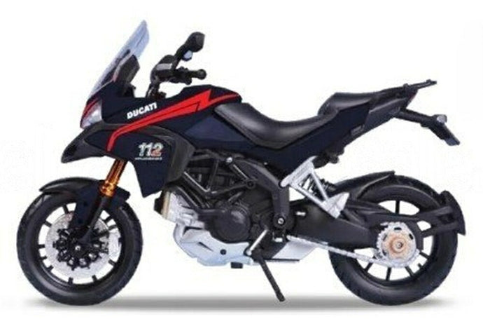 【予約】DUCATI MULTISTRADA カラビニエリ 2022 ブルー/ MAISTO 1/12 ミニカー