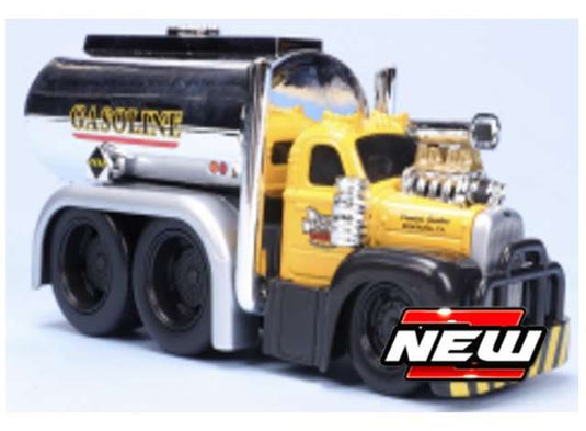 マック B-61 タンクローリー イエロー/ブラック 働く車 ミニカー Mack / MAISTO 1/64 ミニカー